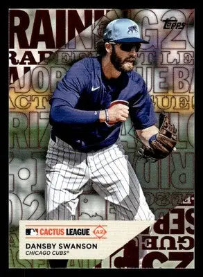 2025 Topps #TG-24 Dansby Swanson Training Grounds - Baseball Card Single
