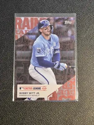 2025 Topps #TG-6 Bobby Witt Jr. Training Grounds - Baseball Card Single