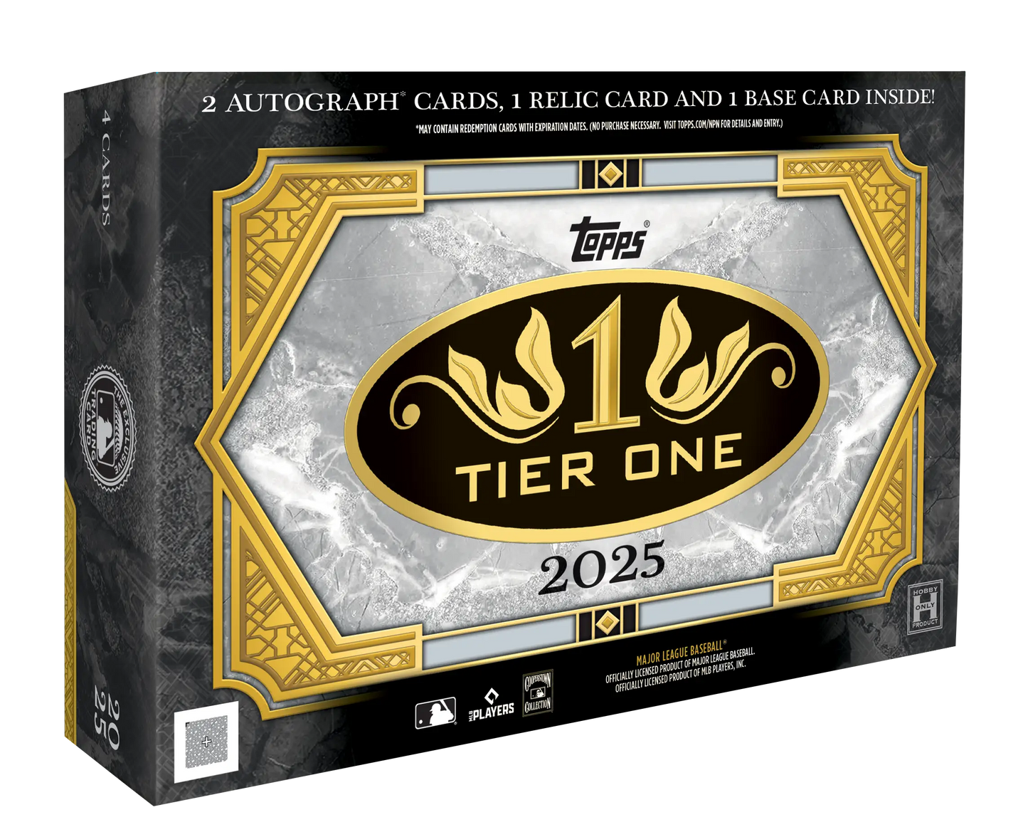 2025 Topps Tier One Baseball Hobby Box - Sports Cards - Baseball Sealed