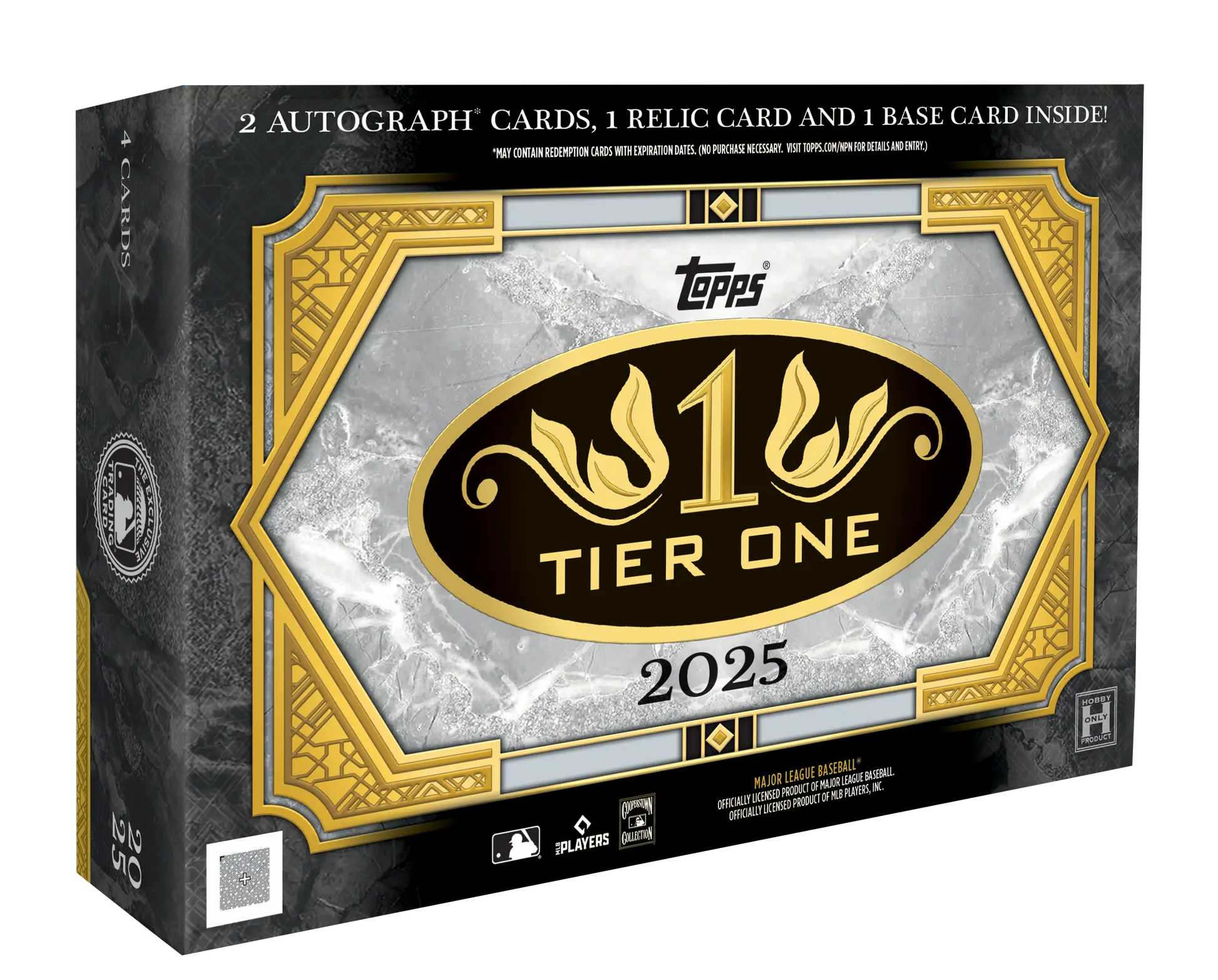 2025 Topps Tier One Baseball Hobby Box - Sports Cards - Baseball Sealed