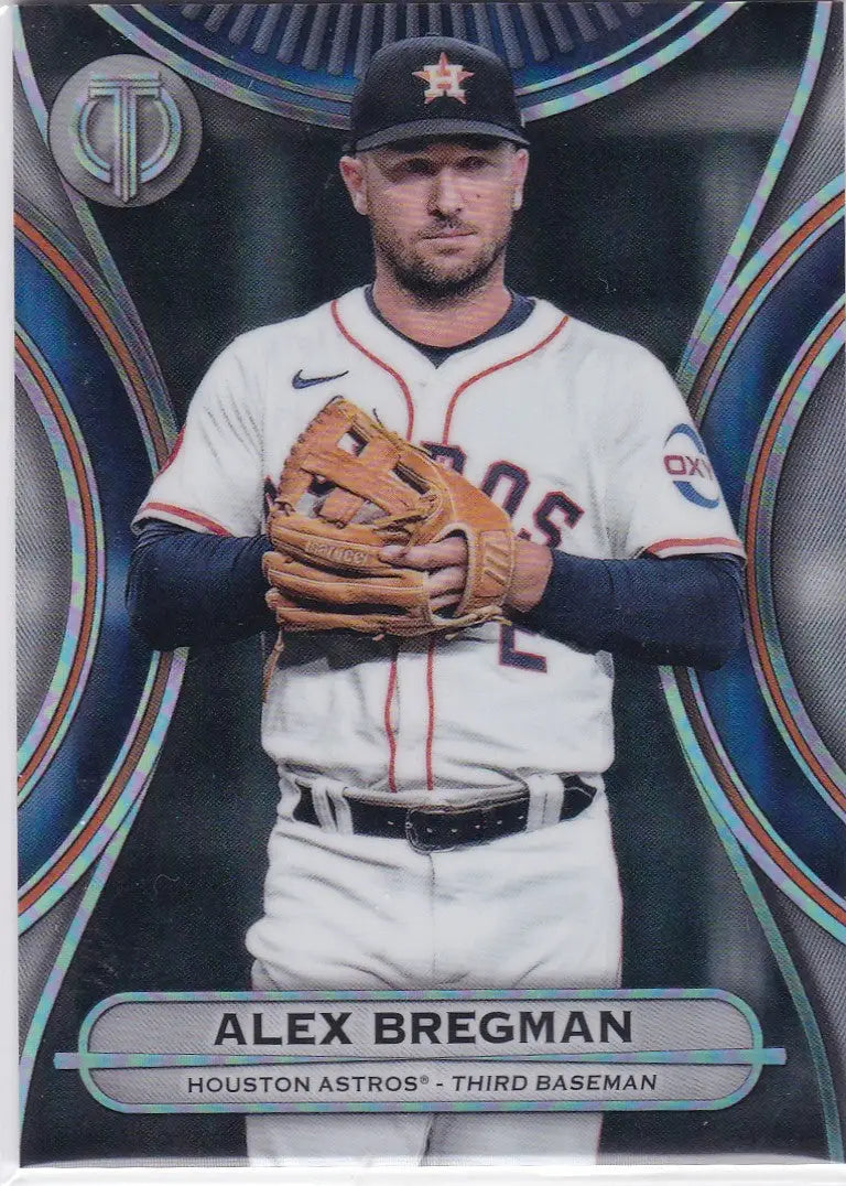Alex Bregman Houston Astros Topps Tribute baseball card for 2025 product