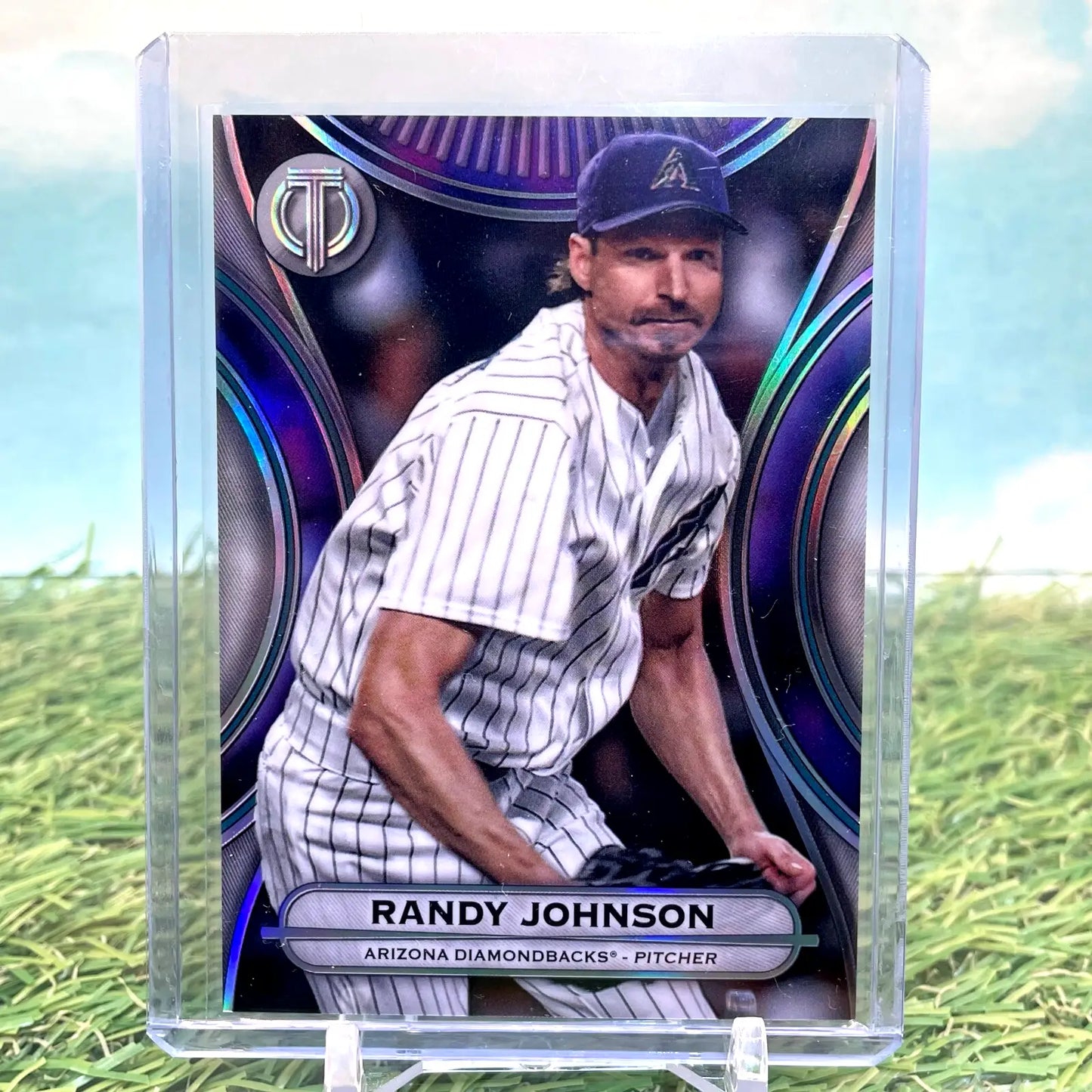 2025 Topps Tribute Baseball Base Card 30 Randy Johnson Arizona Diamondbacks HOF - Baseball Card Single
