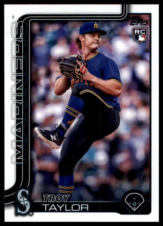 2025 Topps Troy Taylor RC 691 Seattle Mariners NM - Baseball Card Single