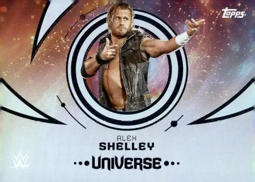 2025 Topps Universe WWE #104 Alex Shelley NM-MT ID:81621 - Wrestling Card Single