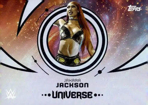 2025 Topps Universe WWE #133 Jakara Jackson NM-MT ID:81630 - Wrestling Card Single