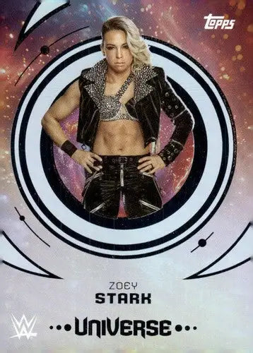 2025 Topps Universe WWE #17 Zoey Stark NM-MT ID:81594 - Wrestling Card Single