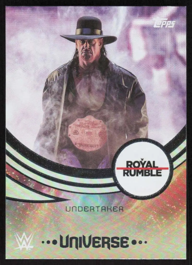 2025 Topps Universe WWE #210 Undertaker NM-MT ID:81642 - Non-Sports Card Single