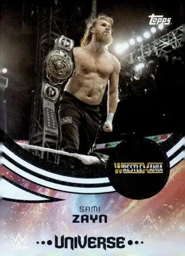 2025 Topps Universe WWE #218 Sami Zayn NM-MT ID:81645 - Wrestling Card Single