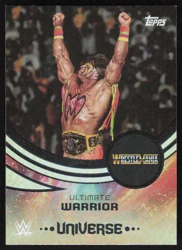 2025 Topps Universe WWE #228 Ultimate Warrior NM-MT ID:81646 - Non-Sports Card Single