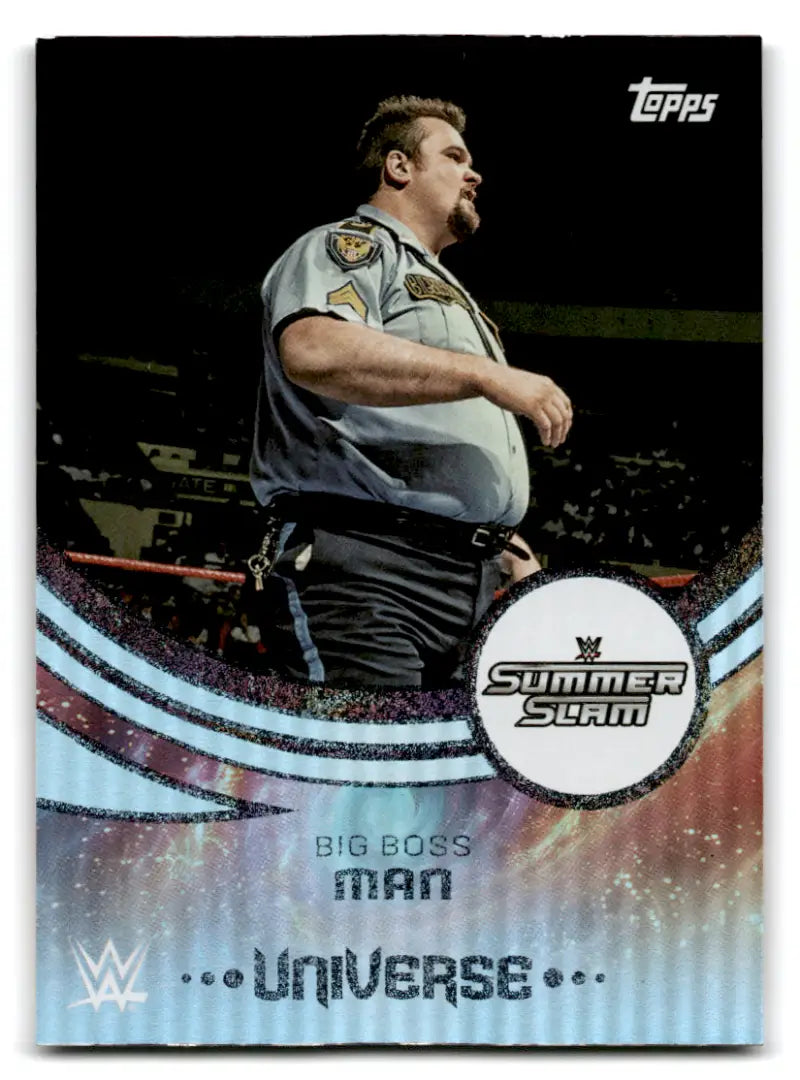 2025 Topps Universe WWE #289 Big Boss Man NM-MT ID:81662 - Non-Sports Card Single