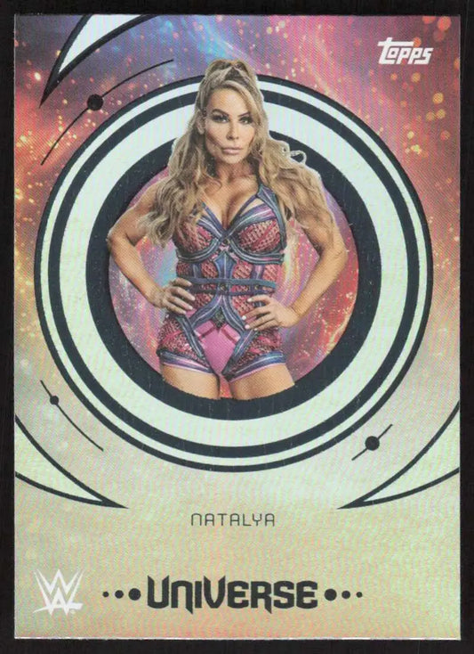 2025 Topps Universe WWE #38 Natalya NM-MT ID:81609 - Wrestling Card Single