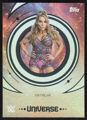 2025 Topps Universe WWE #38 Natalya NM-MT ID:81609 - Wrestling Card Single