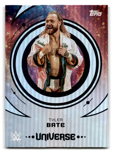 2025 Topps Universe WWE #55 Tyler Bate NM-MT ID:81612 - Wrestling Card Single