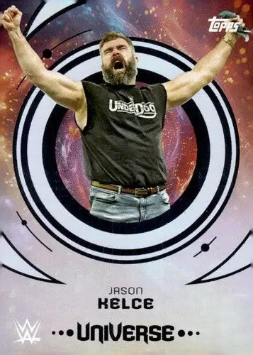2025 Topps Universe WWE #74 Jason Kelce NM-MT ID:81614 - Football Card Single