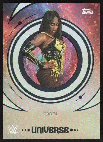 2025 Topps Universe WWE #87 Naomi NM-MT ID:81616 - Wrestling Card Single