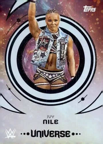 2025 Topps Universe WWE #9 Ivy Nile NM-MT ID:81592 - Wrestling Card Single