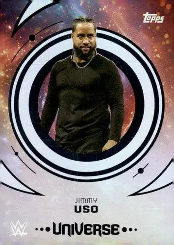 2025 Topps Universe WWE #93 Jimmy Uso NM-MT ID:81618 - Wrestling Card Single