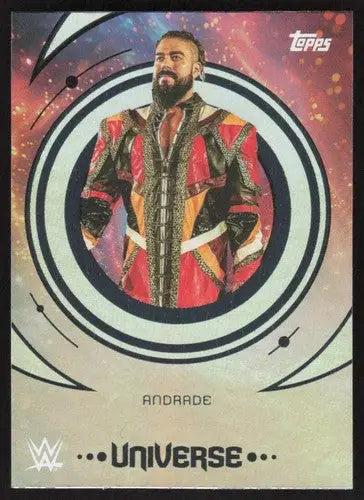 2025 Topps Universe WWE #95 Andrade NM-MT ID:81619 - Non-Sports Card Single