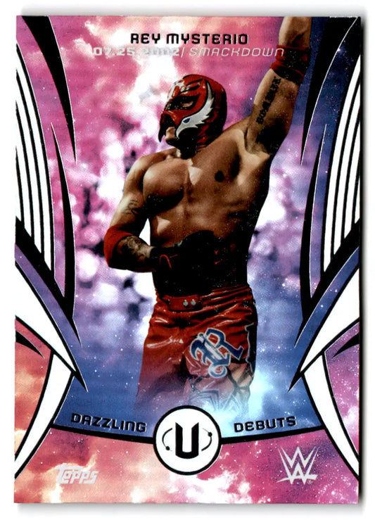 2025 Topps Universe WWE Dazzling Debuts #DDE-16 Rey Mysterio NM-MT ID:81589 - Wrestling Card Single
