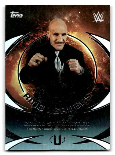 2025 Topps Universe WWE Ring Leaders #RL-10 Bruno Sammartino NM-MT ID:81599 - Wrestling Card Single