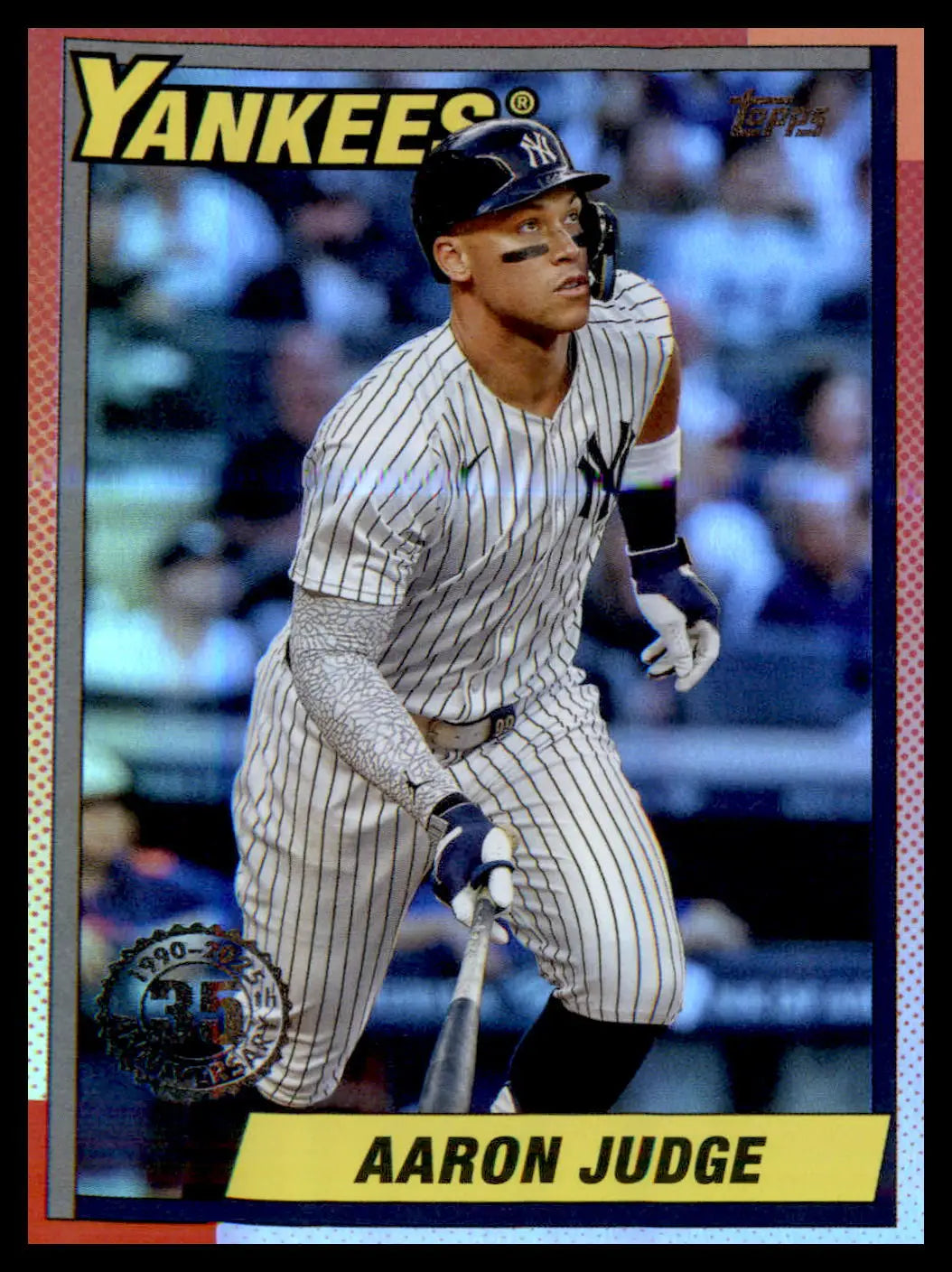 2025 Topps Update 1990 Topps Baseball 35th Anniversary #U90-30 Aaron Judge - Baseball Card Single