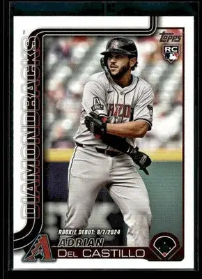 2025 Topps Update Adrian Del Castillo #US267 Arizona Diamondbacks