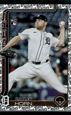 2025 Topps Update Bailey Horn #US162 Topps Logo Foil RC Detroit Tigers