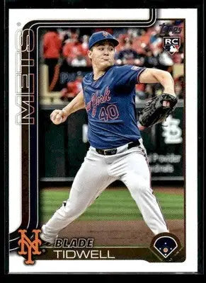 2025 Topps Update Blade Tidwell #US22 RC New York Mets