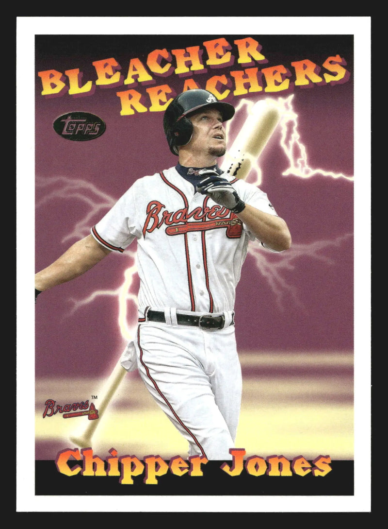 2025 Topps Update Bleacher Reachers #BR-20 Chipper Jones Braves HOF