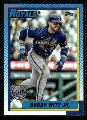 2025 Topps Update Bobby Witt Jr. #U90-31 1990 35th Anniversary Royals