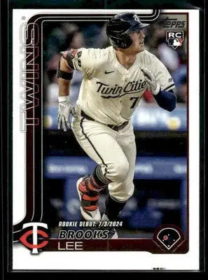 2025 Topps Update Brooks Lee #US243 Minnesota Twins