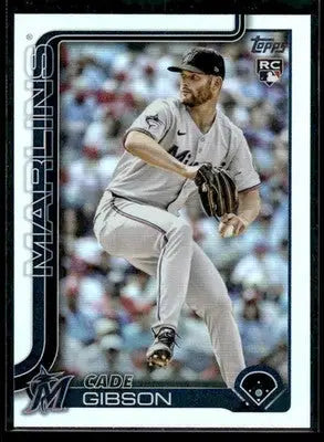 2025 Topps Update Cade Gibson #US131 Rainbow Foil RC Miami Marlins