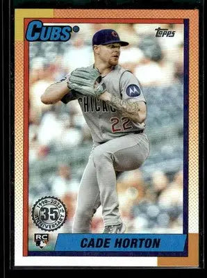 2025 Topps Update Cade Horton #U90-16 1990 35th Anniversary Chicago Cubs
