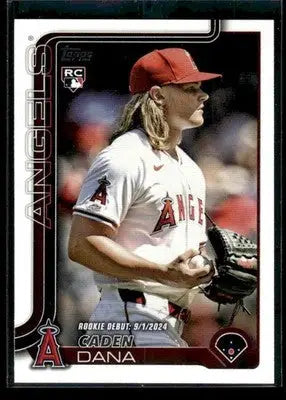 2025 Topps Update Caden Dana #US187 Los Angeles Angels