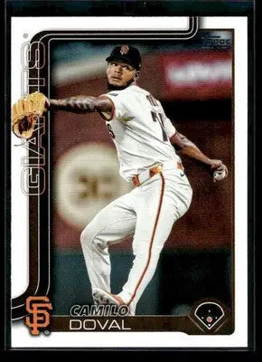 2025 Topps Update Camilo Doval #US328 San Francisco Giants