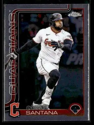 2025 Topps Update Carlos Santana #US148 Cleveland Guardians