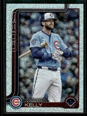 2025 Topps Update Carson Kelly #US156 Sandglitter Chicago Cubs