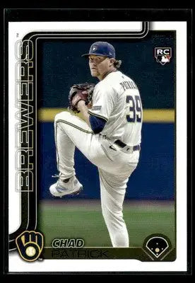 2025 Topps Update Chad Patrick #US307 RC Milwaukee Brewers