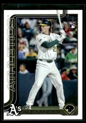 2025 Topps Update CJ Alexander #US143 RC Athletics