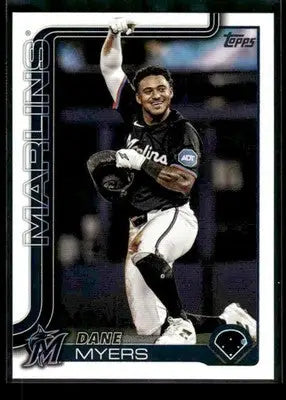 2025 Topps Update Dane Myers #US228 Miami Marlins