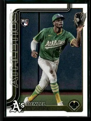 2025 Topps Update Denzel Clarke #US14 RC Athletics