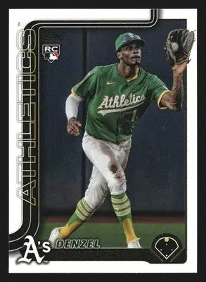 2025 Topps Update Denzel Clarke #US14 RC Athletics - Baseball Card Single