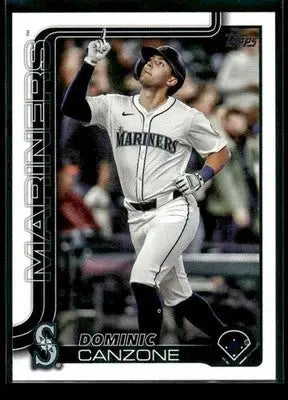 2025 Topps Update Dominic Canzone #US56 Seattle Mariners
