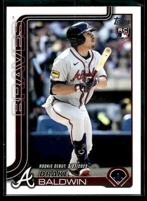 2025 Topps Update Drake Baldwin #US113 Atlanta Braves