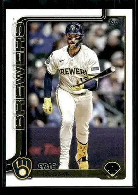 2025 Topps Update Eric Haase #US30 Milwaukee Brewers