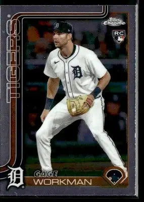 2025 Topps Update Gage Workman #US118 RC Detroit Tigers