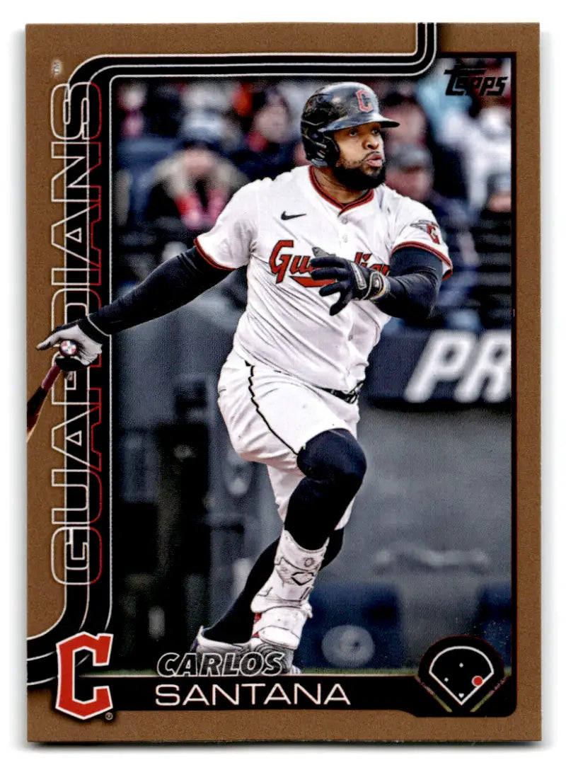 2025 Topps Update Gold Border #US148 Carlos Santana NM-MT 0622/2025 Gua ID:80390 - Baseball Card Single
