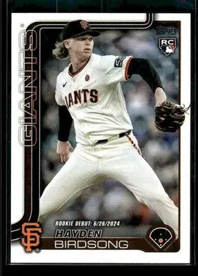 2025 Topps Update Hayden Birdsong #US34 San Francisco Giants