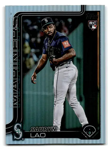 2025 Topps Update Holo Foil #US265 Sauryn Lao NM-MT RC Rookie Mariners ID:80002 - Baseball Card Single