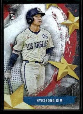 2025 Topps Update Hyeseong Kim #SMLB-83 Stars of MLB Los Angeles Dodgers